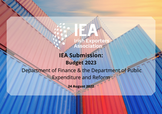 IEA Submission: Budget 2023