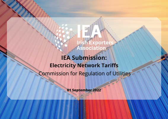 IEA Submission: Electricity Network Tariffs