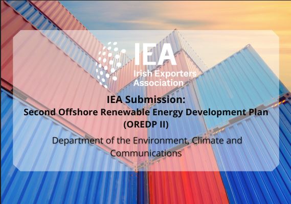IEA Submission: Second Offshore Renewable Energy Development Plan (OREDP II)