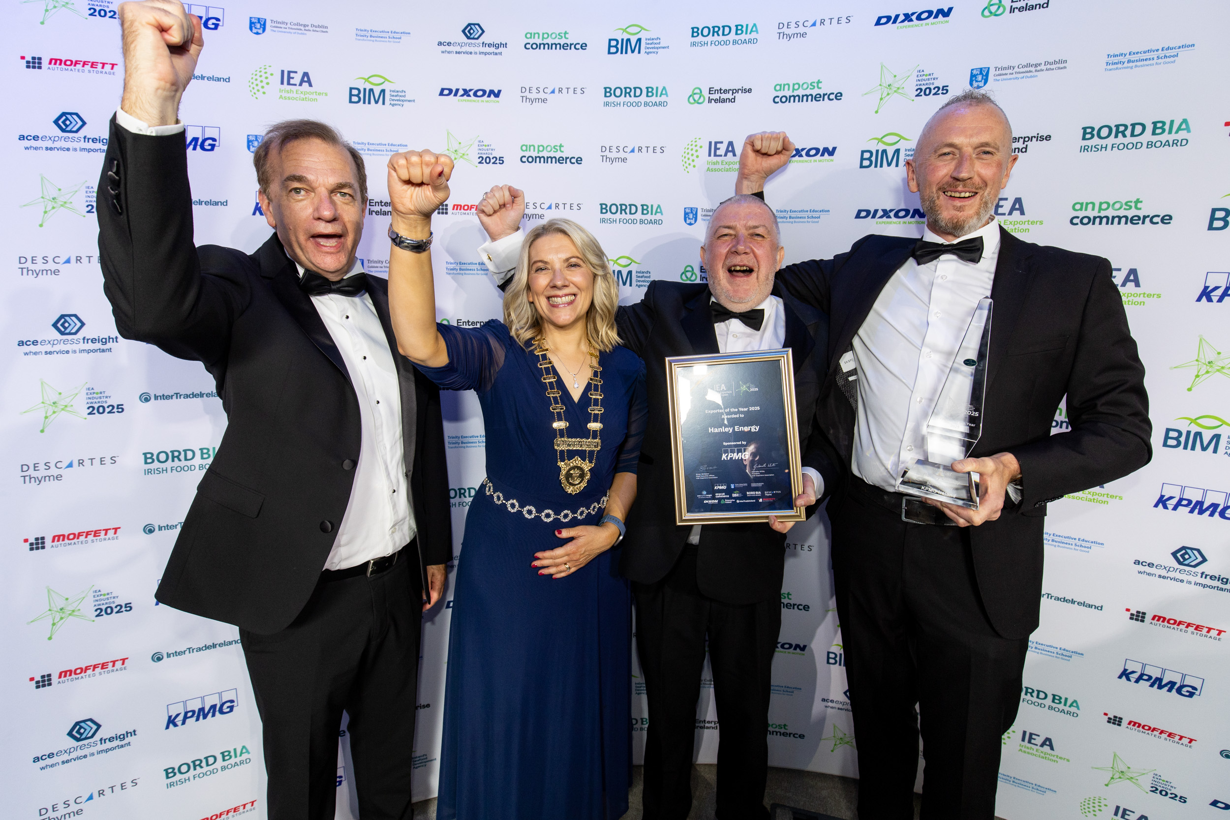 Hanley Energy Wins Prestigious Overall Exporter of the Year 2025 Title
